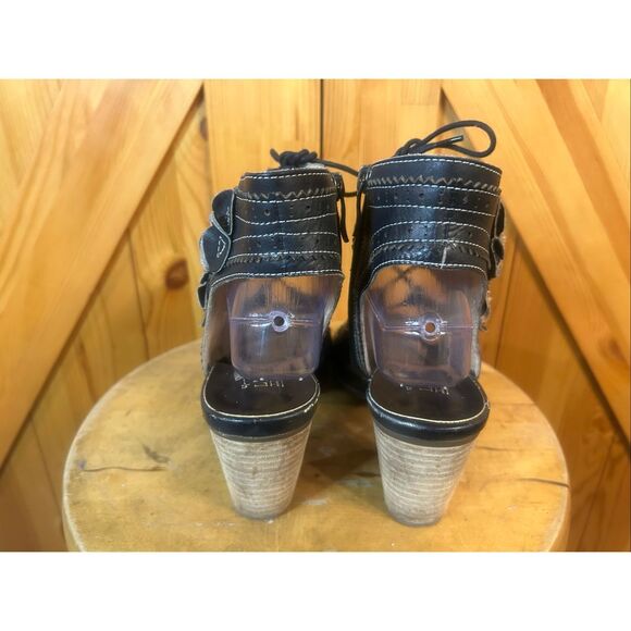 L’ARTISTE SPRING STEP "Alejandra" Sandals Lace Up Sz EU 41US 10.5 - Picture 4 of 10